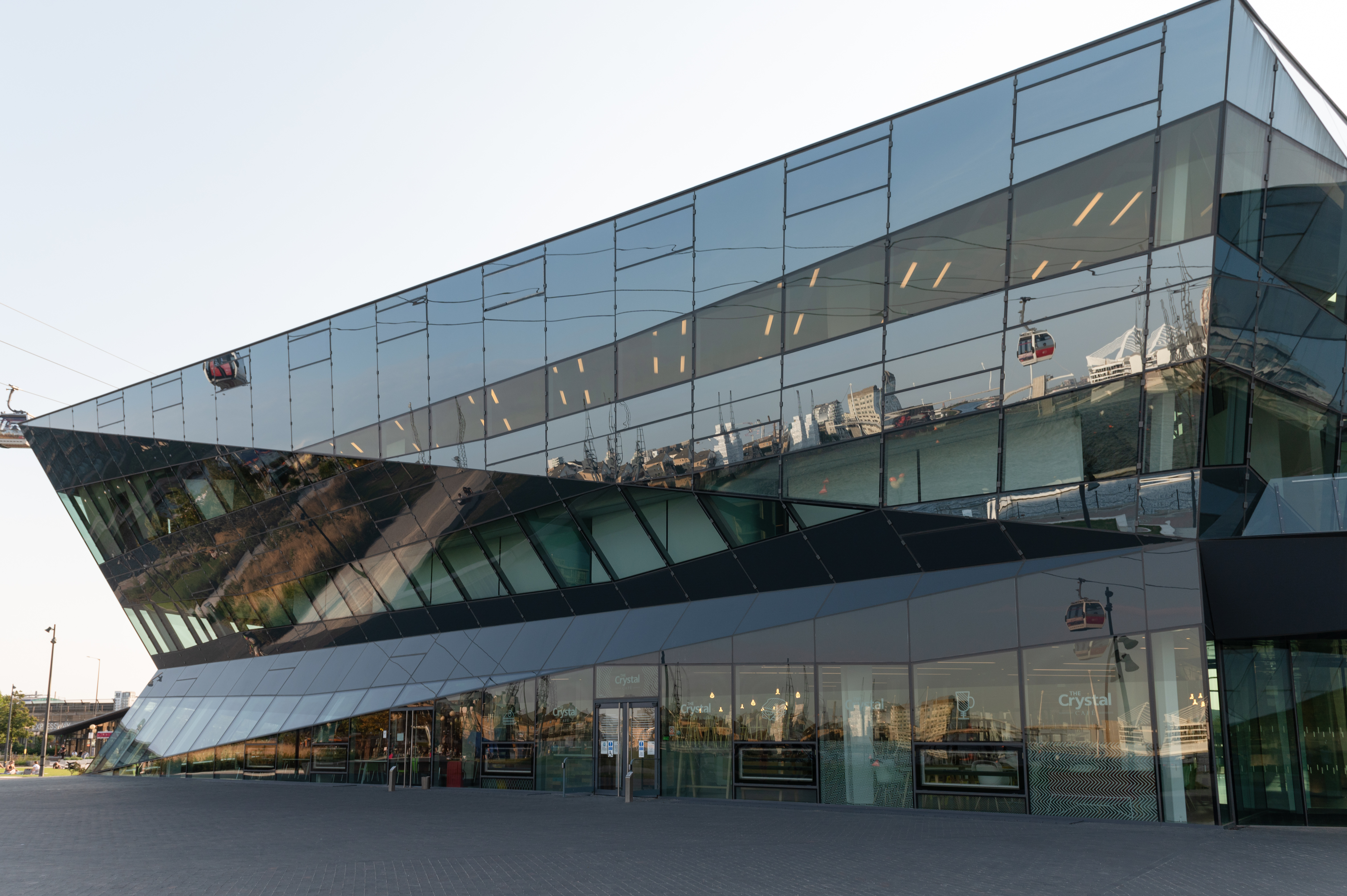 The Crystal building and new City Hall