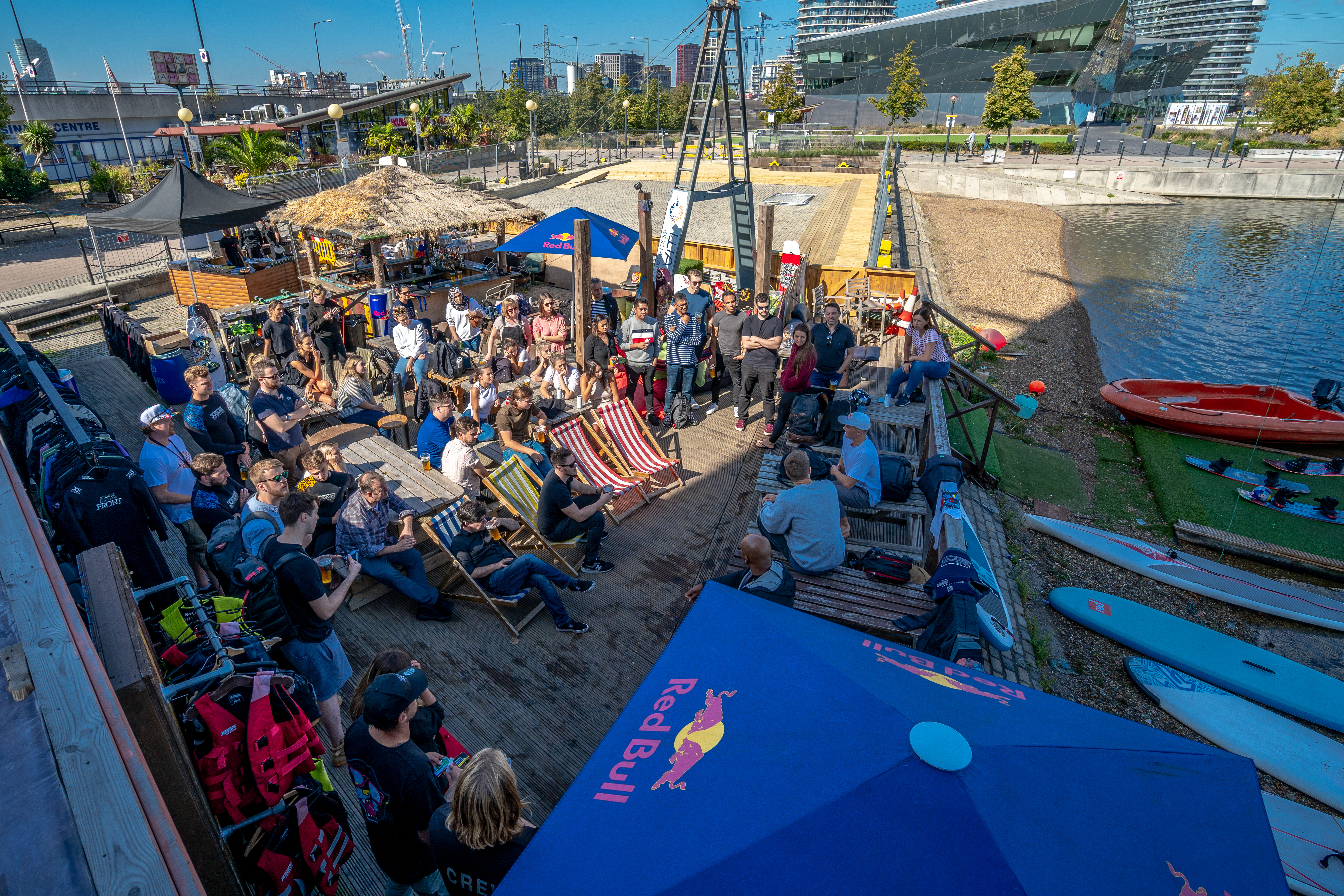 Summer event at Wakeup Docklands