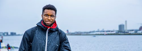 Tyrone Ferguson at the Royal Docks