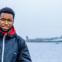 Tyrone Ferguson at the Royal Docks