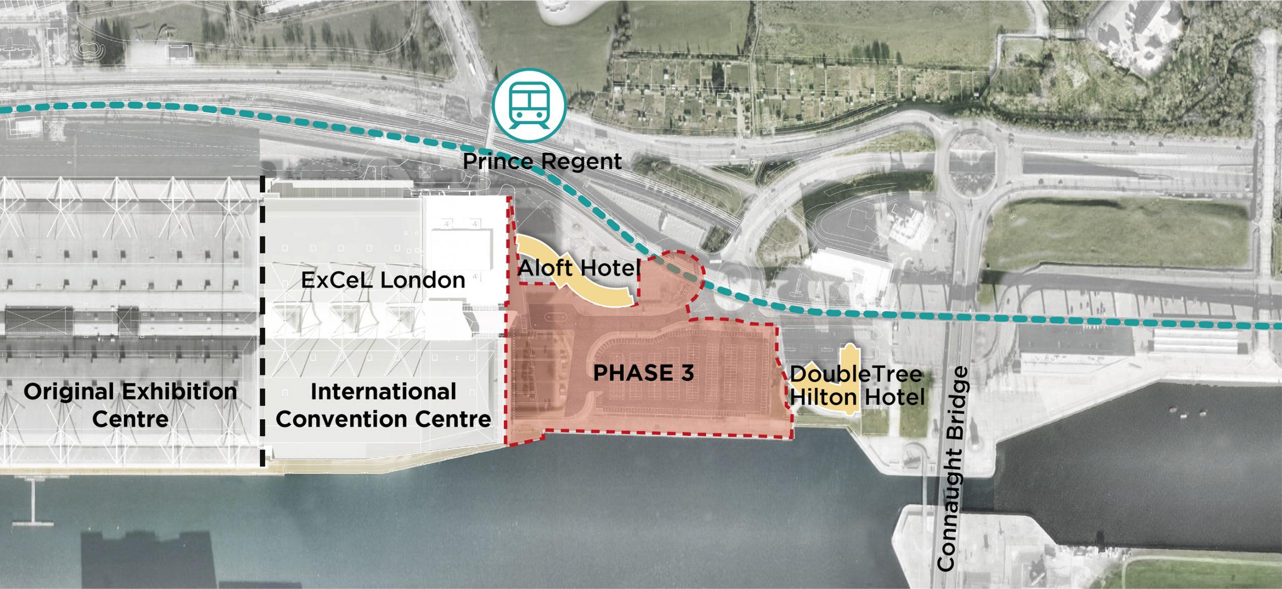 ExCeL plans map of phase 3 expansions