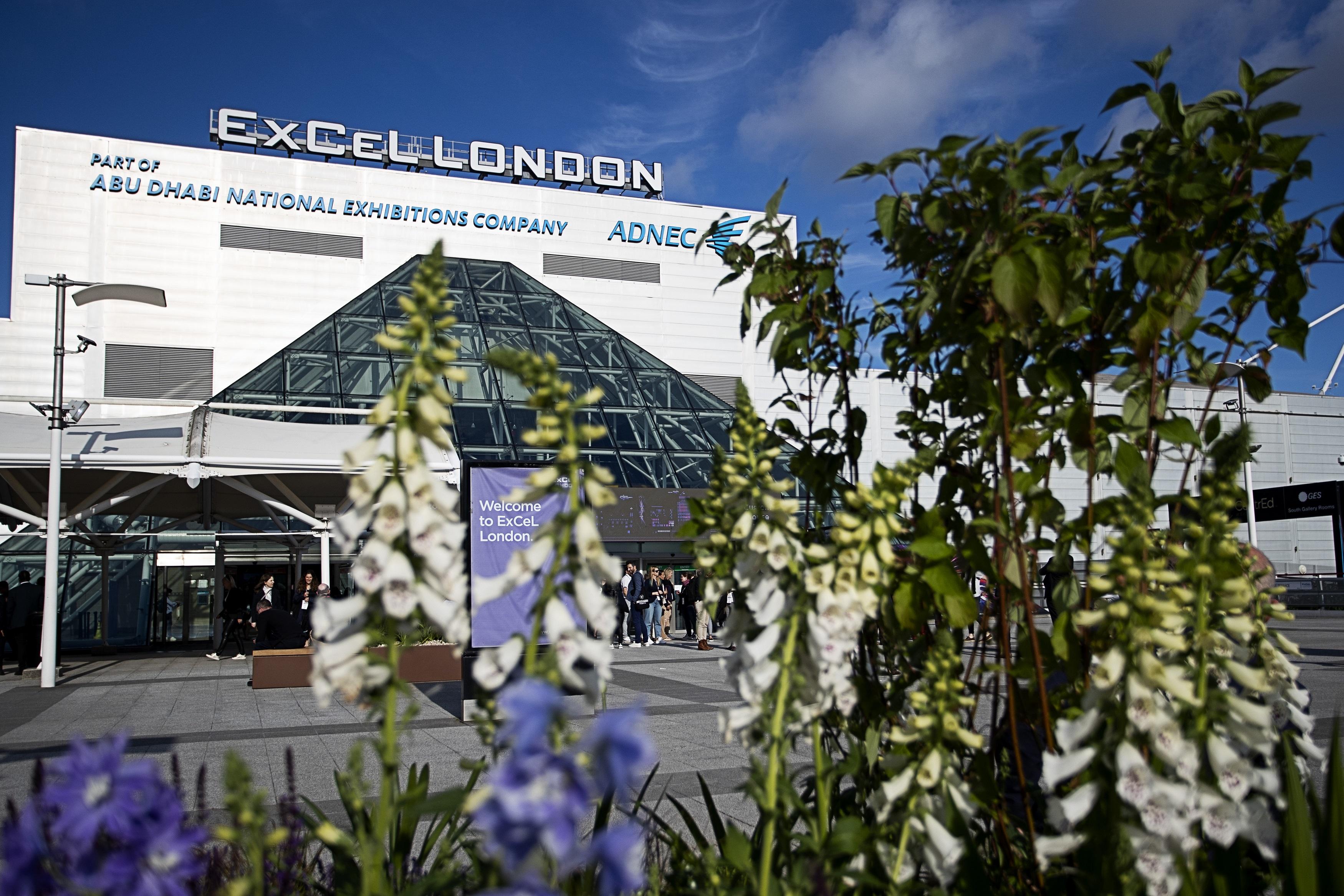 The front of ExCeL London