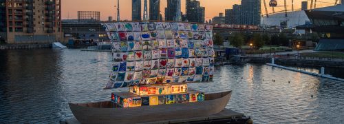 The Ship of Tolerance in Royal Victoria Dock