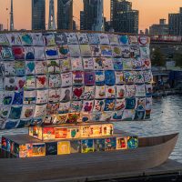 The Ship of Tolerance in Royal Victoria Dock