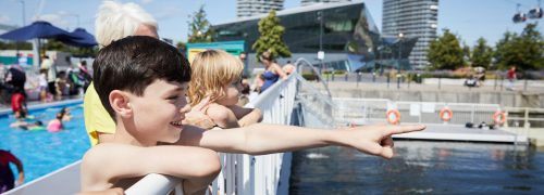 Last chance: swim in the Royal Docks lido