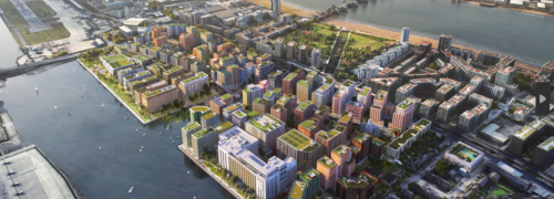 Momentum builds at Silvertown as affordable homes complete and masterplan approved