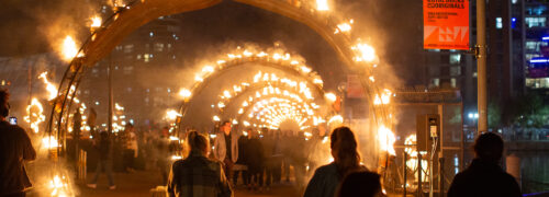 Tonight: Rekindling - experience a mesmerising fire installation