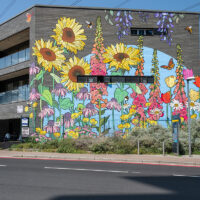 Royal Docks Originals unveils new mural by Graphic Rewilding