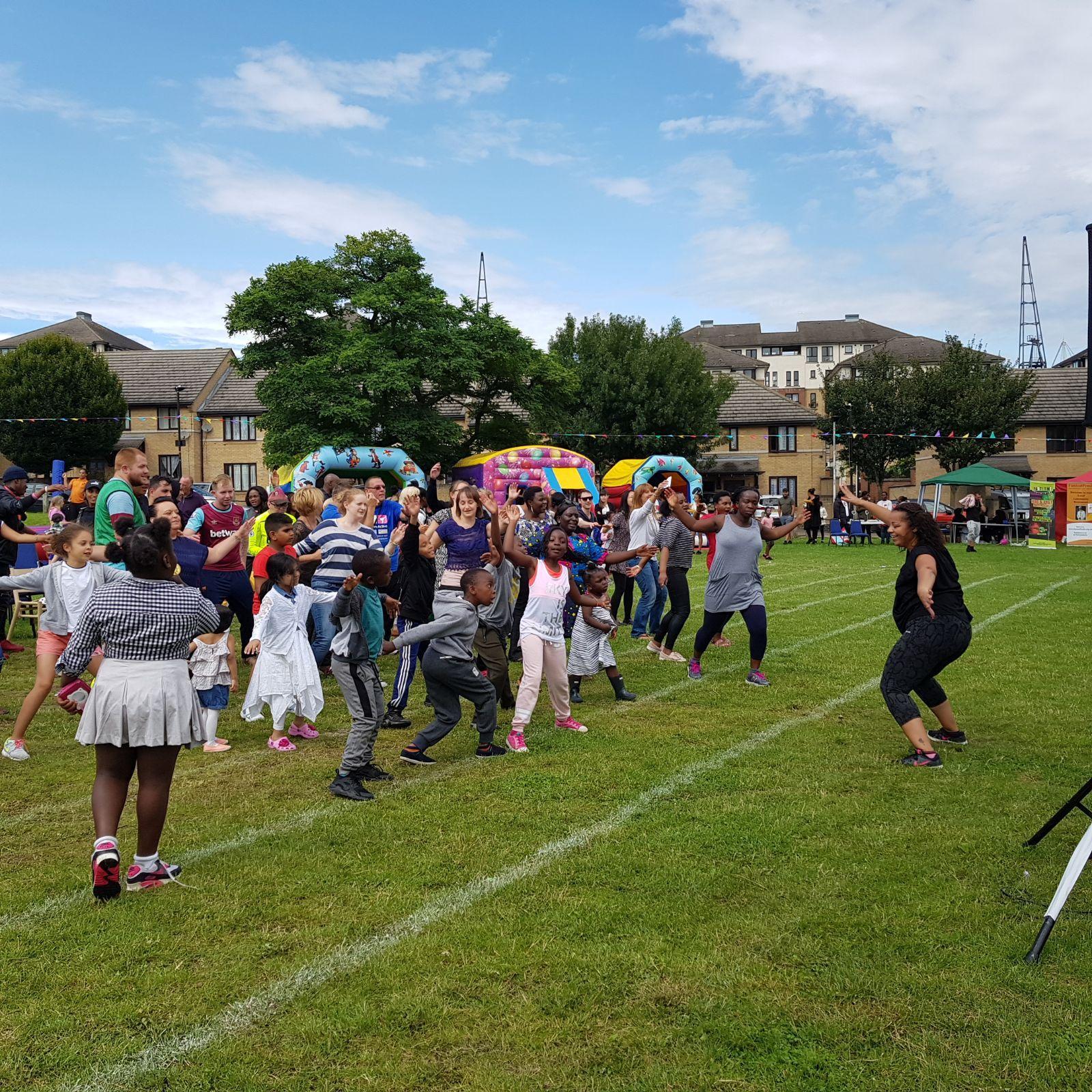 Community Sports Day in the Royal Docks