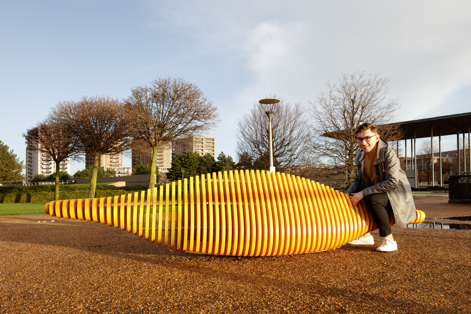 The rocking bench by Luke O Donovan