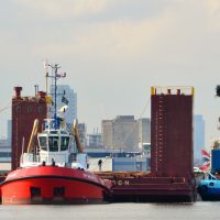 Showcase: Andrew Christy documents docks’ shipping whatever the weather