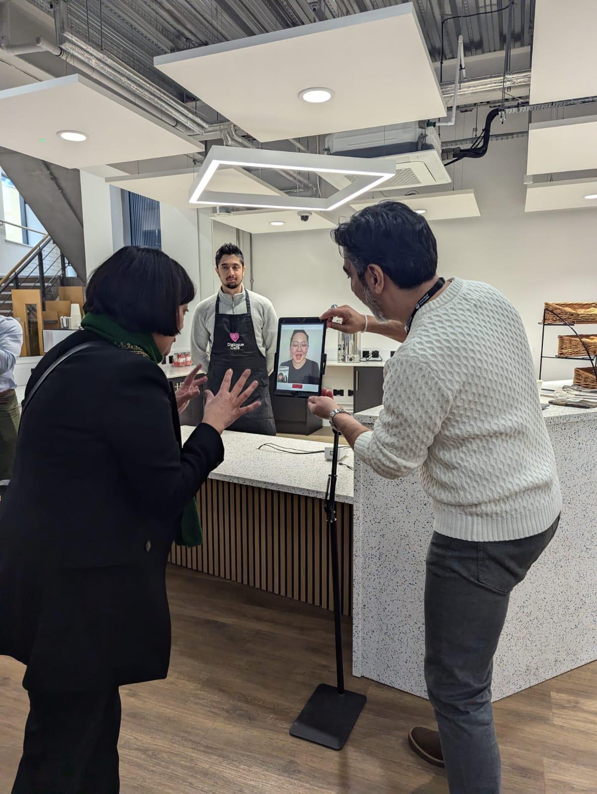 Sip & Sign at the new Dialogue Cafe | Royal Docks