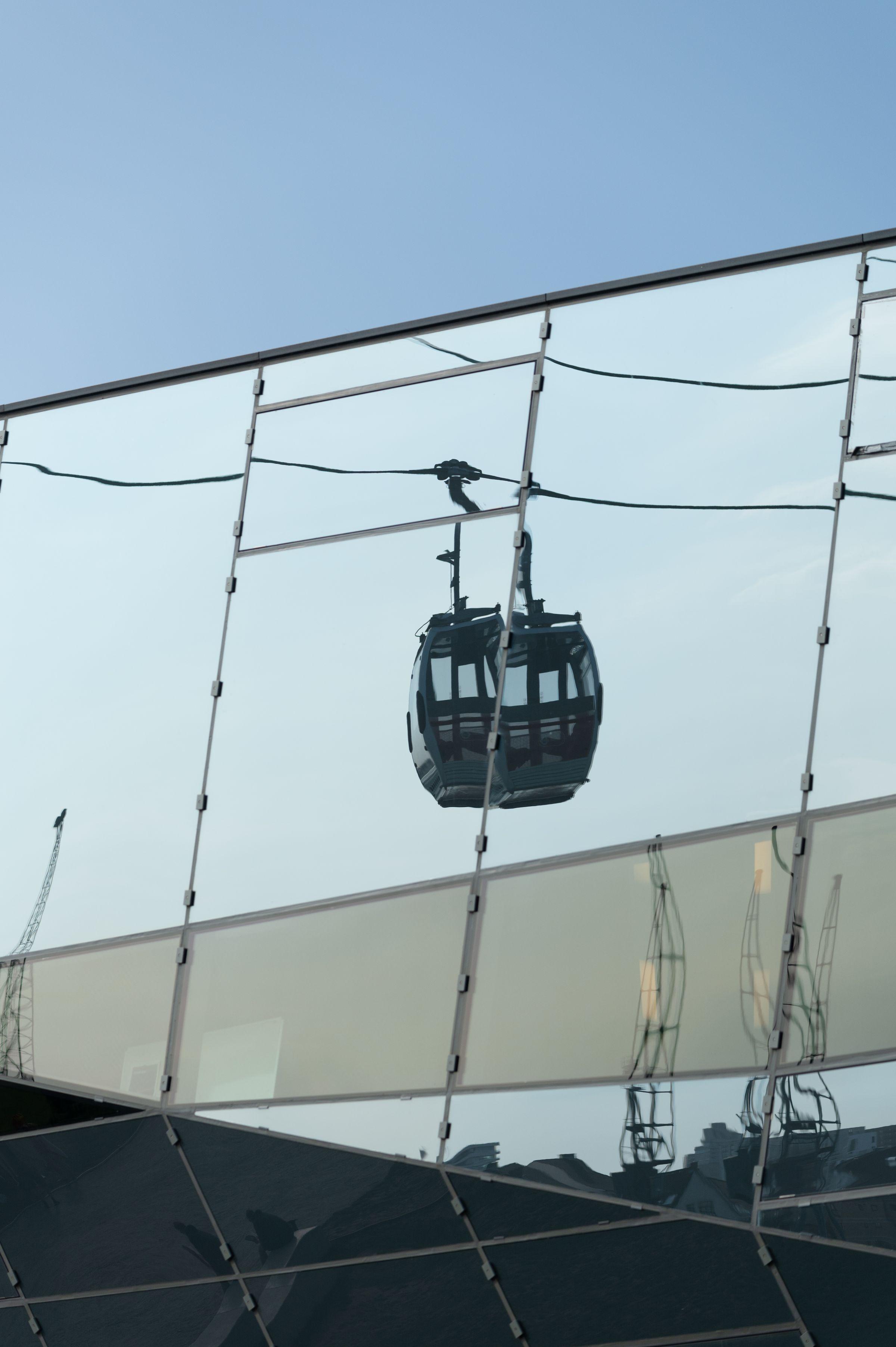 Emirates Airline Cable Car reflection