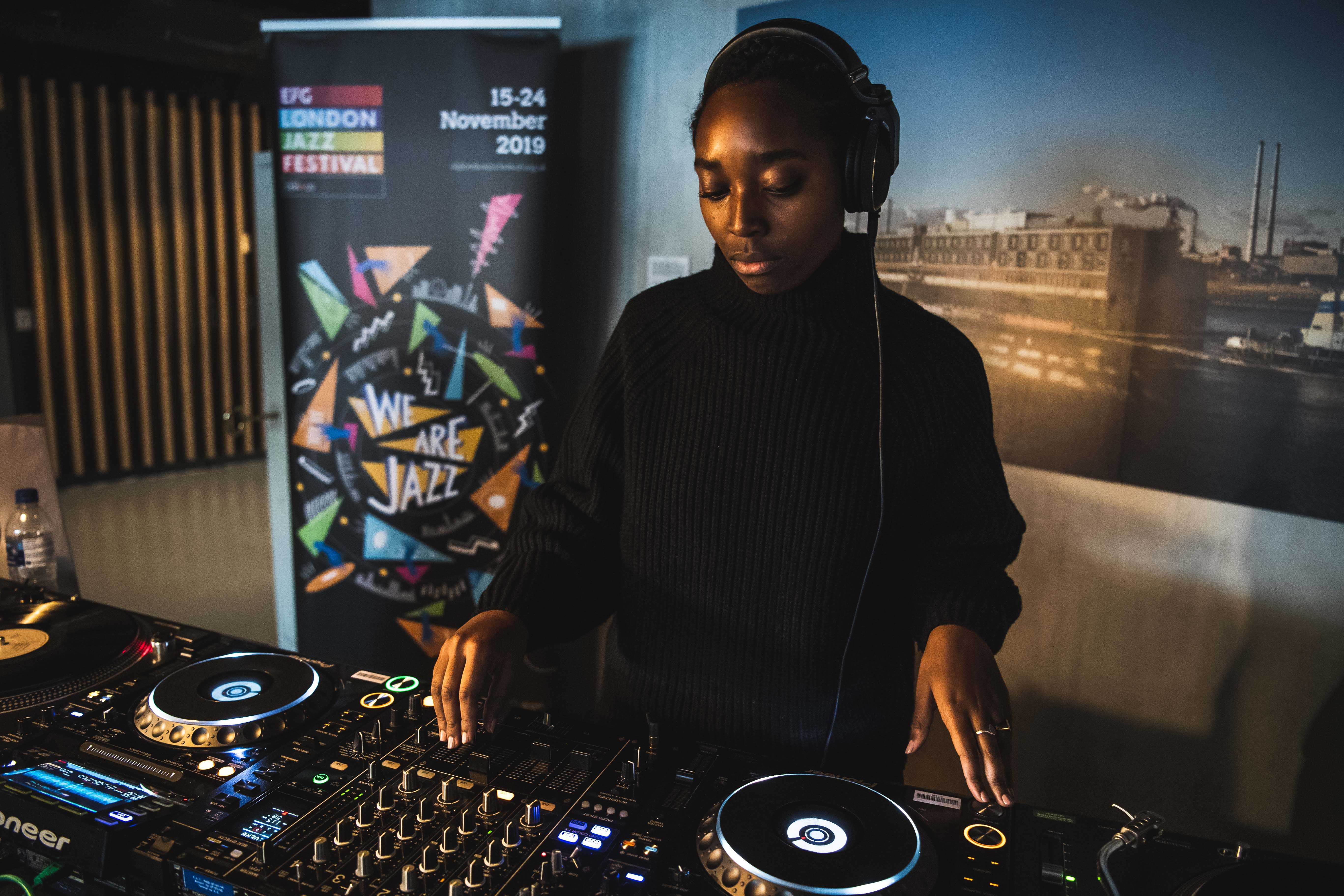 Erica McKoy performing at the London Jazz Festival