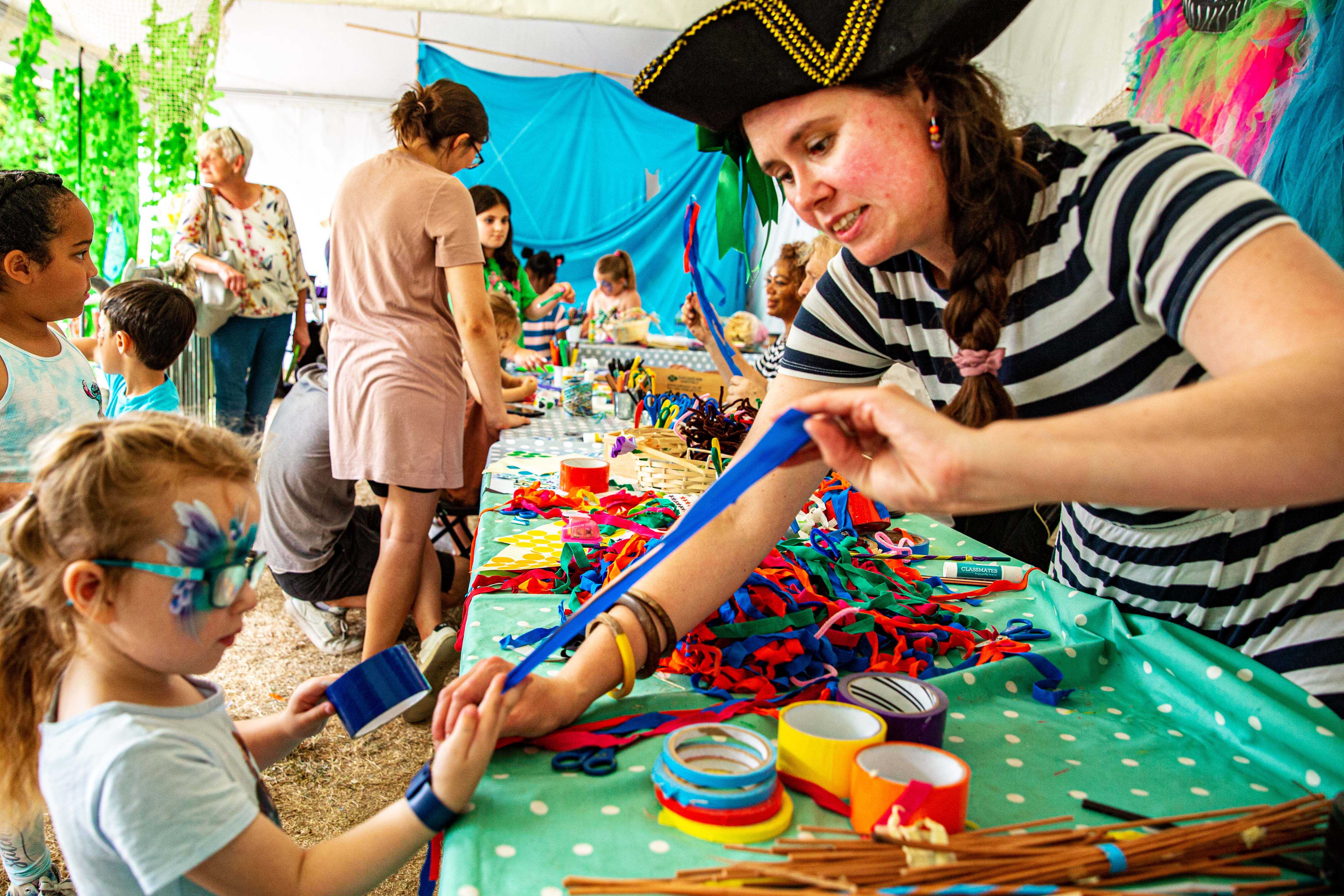 Arts and crafts at the Royal Docks