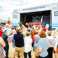 The Royal Docks brings the curtain down on the 19-20 Clipper Race