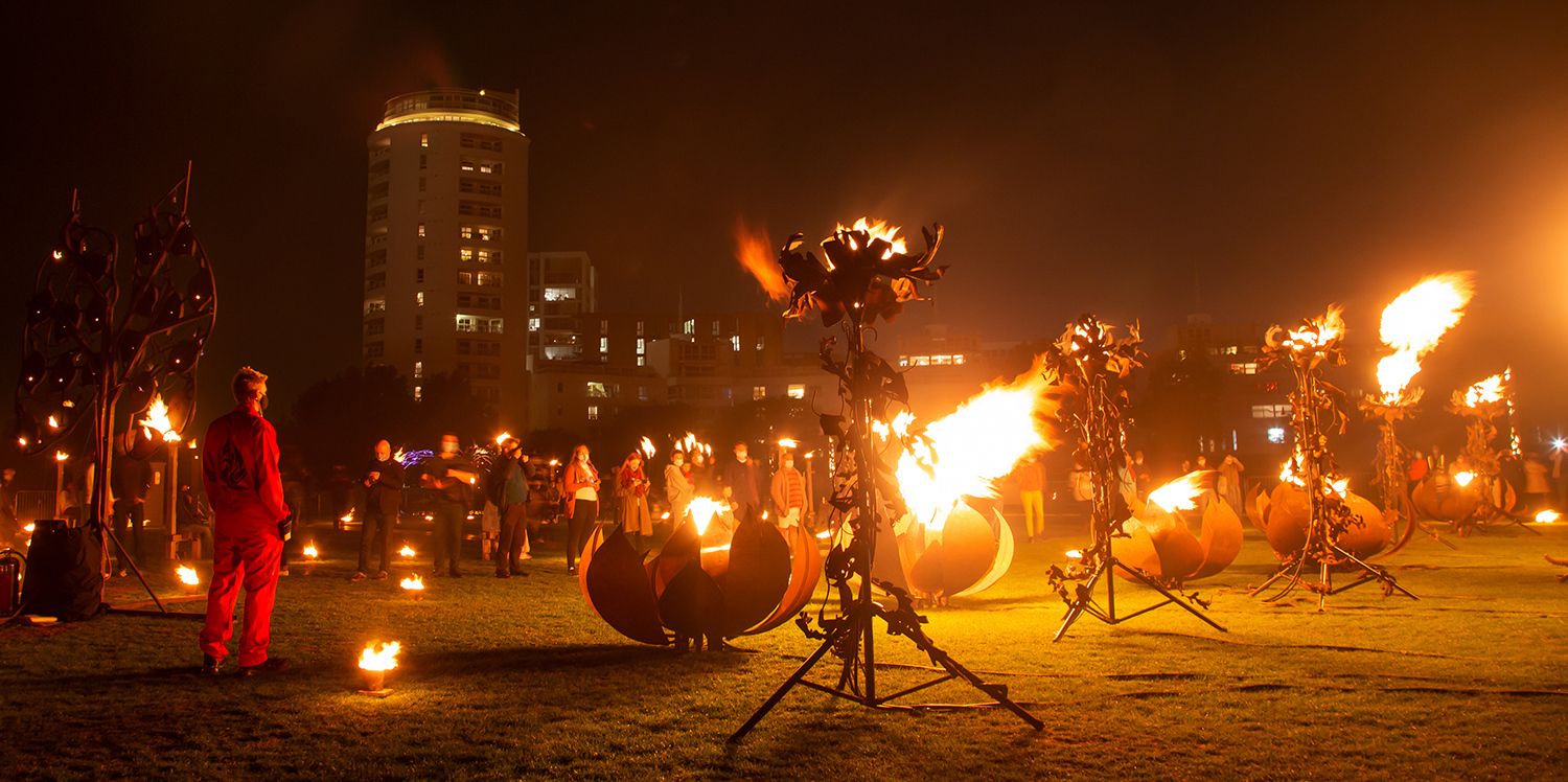 Fire performance of Fire Garden