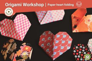 Origami workshop | Paper heart folding