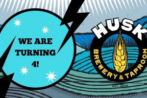 Husk Brewing is turning 4!
