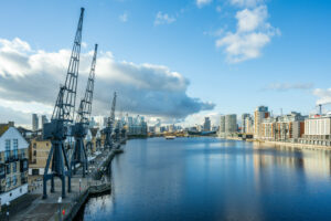Lights, Camera, Action in the Royal Docks Trail
