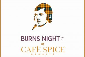 Cafe Spice Namaste: BURNS NIGHT