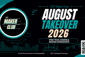 August Maker Club Takeover: Free Tech & Creative Workshops