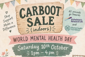 Car Boot Sale for World Mental Health Day