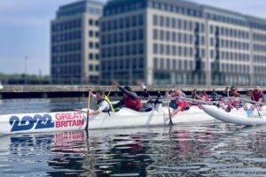 Outrigging in the Royal Docks